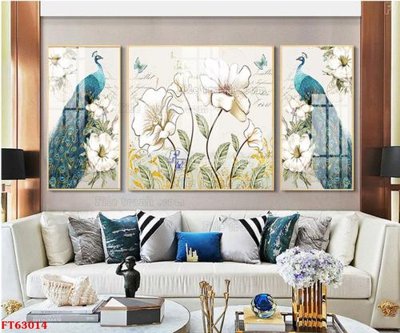 File PSD Tranh treo pha lê gương FT63014 (gốc) cho in quảng cáo