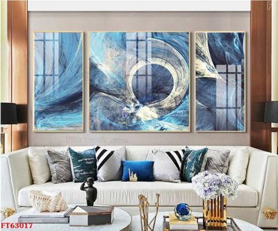 File ảnh Tranh treo pha lê gương FT63017 (gốc) in poster