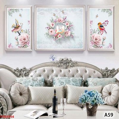 File ảnh Tranh treo pha lê gương FT63104 (gốc) in backdrop sự kiện