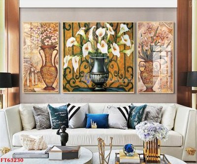 File PSD Tranh treo pha lê gương FT63230 (gốc) nhiều lớp (multi-layer)