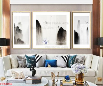 Download file tranh Tranh treo pha lê gương FT63236 (file gốc PSD)