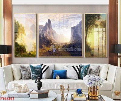 File gốc Tranh treo pha lê gương FT63267 (ảnh chi tiết) để in trần