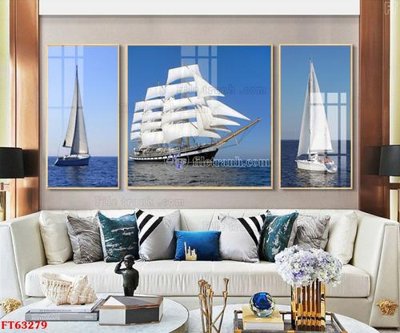 File gốc Tranh treo pha lê gương FT63279 (trang trí) phòng trẻ em