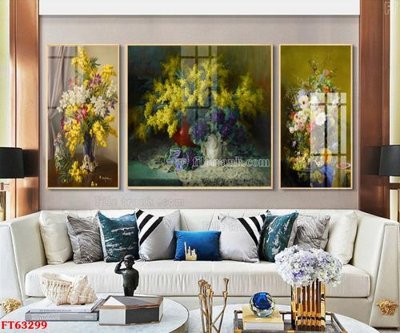 File gốc Tranh treo pha lê gương FT63299 (PNG) nền trong suốt