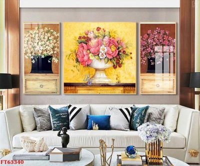 File tranh Tranh treo pha lê gương FT63340 (bản gốc) trang trí văn phòng