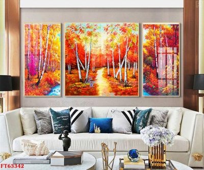 File tranh ảnh gốc Tranh treo pha lê gương FT63342 dùng cho in khổ lớn