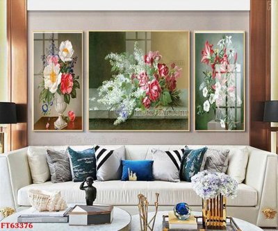 Download file gốc Tranh treo pha lê gương FT63376 (in lụa) nghệ thuật