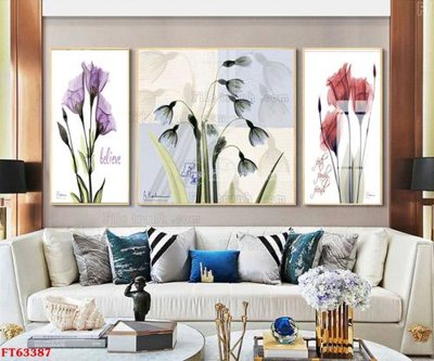 Tải file gốc Tranh treo pha lê gương FT63387 (in không vỡ ảnh)