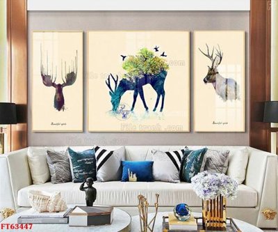 File tranh gốc Tranh treo pha lê gương FT63447 (bản quyền) file PSD