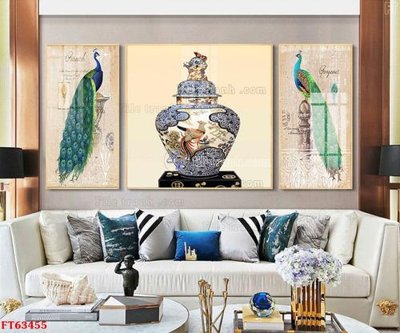 File gốc in ấn Tranh treo pha lê gương FT63455 chất lượng vượt trội