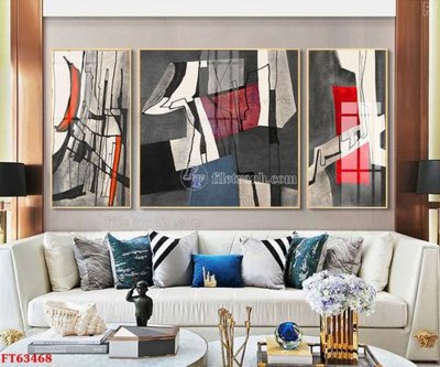 Ảnh gốc file in lụa Tranh treo pha lê gương FT63468 chi tiết