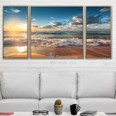 Ảnh mô tả file gốc in mica Tranh treo pha lê gương FT63519