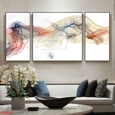 File gốc Tranh treo pha lê gương FT63551 (in lụa) tranh thuận buồm