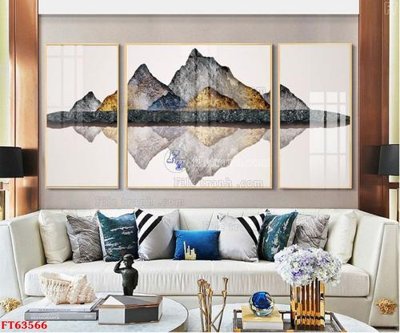 Ảnh mô tả file gốc in mica Tranh treo pha lê gương FT63566