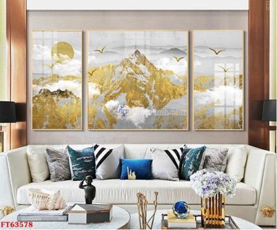 Tải file gốc Tranh treo pha lê gương FT63578 (in không vỡ ảnh)