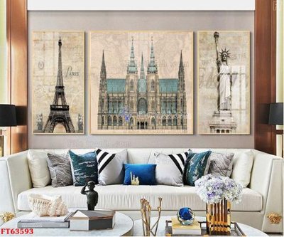 File tranh gốc Tranh treo pha lê gương FT63593 (bản đẹp) độc quyền