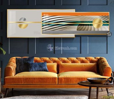 File gốc Tranh treo tường lồng ghép hiện đại FT65046 (PNG) không nền chất lượng