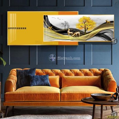 File ảnh Tranh treo tường lồng ghép hiện đại FT65051 (gốc) in backdrop sự kiện