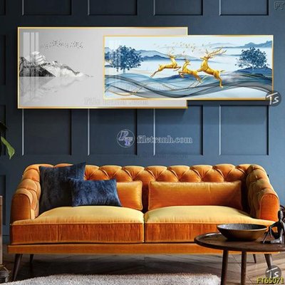 File PSD Tranh treo tường lồng ghép hiện đại FT65071 (bản gốc) đã tách nền
