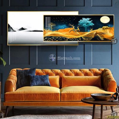 File in mica Tranh treo tường lồng ghép hiện đại FT65086 (bản gốc) sắc sảo