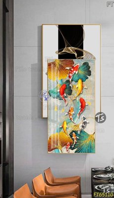 File PSD Tranh treo tường lồng ghép hiện đại FT65110 (bản gốc) đã tách nền