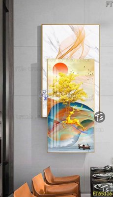 Download file Tranh treo tường lồng ghép hiện đại FT65116 (chuẩn in) Tranh treo tường lồng ghép hiện đại FT65116