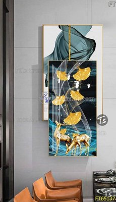 File PSD Tranh treo tường lồng ghép hiện đại FT65137 (bản gốc) độ phân giải cao