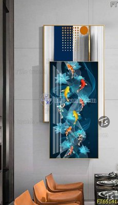 File PSD Tranh treo tường lồng ghép hiện đại FT65141 (gốc) nhiều lớp (multi-layer)