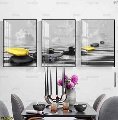 File tranh Tranh treo pha lê gương FT66005 (gốc) in film