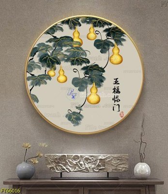 File tranh Tranh treo pha lê gương FT66016 (gốc) in backlit film