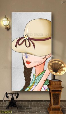 File gốc Tranh treo pha lê gương FT66073 (PNG) chất lượng cao