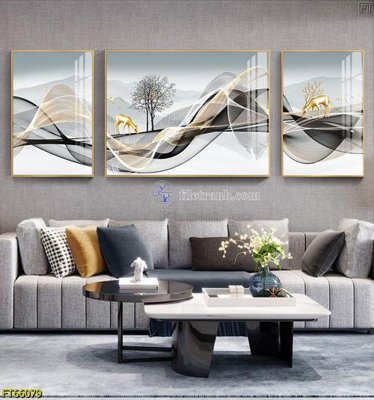 File PSD Tranh treo pha lê gương FT66079 (bản gốc) độ phân giải cao