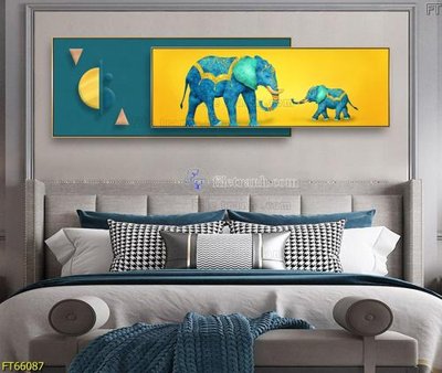 Tệp tin gốc Tranh treo pha lê gương FT66087 (dùng cho in ấn) chuyên nghiệp