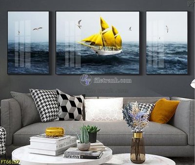 Mua file ảnh gốc Tranh treo pha lê gương FT66127 (chất lượng cao)