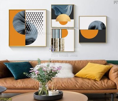 File tranh ảnh gốc Tranh treo pha lê gương FT66148 dùng cho in khổ lớn