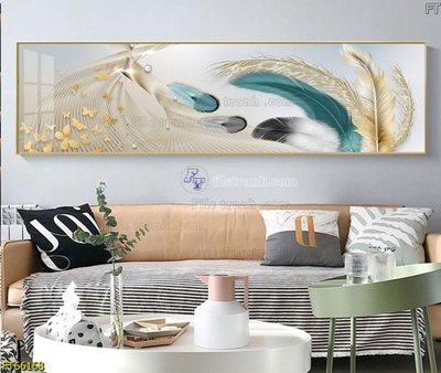 Chi tiết file ảnh Tranh treo pha lê gương FT66168 sắc nét