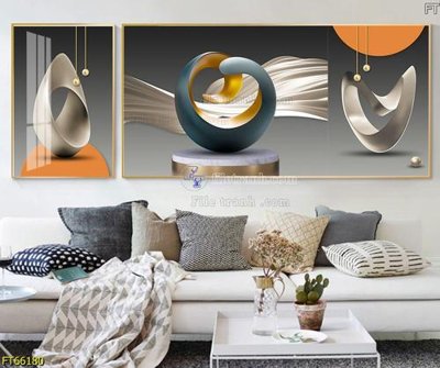 File ảnh gốc Tranh treo pha lê gương FT66180 không vỡ nét