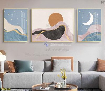 Tệp tin gốc Tranh treo pha lê gương FT66210 (dùng cho in) Tranh treo pha lê gương FT66210