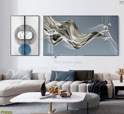 File tranh Tranh treo pha lê gương FT66221 (ảnh gốc) không bị mờ