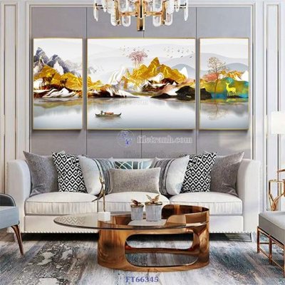 File gốc Tranh treo pha lê gương FT66345 (cho in 3D) độc đáo