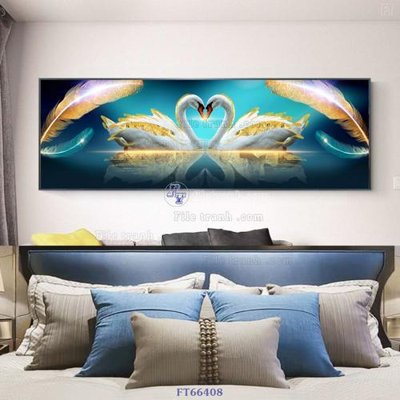 File tranh Tranh treo pha lê gương FT66408 (ảnh gốc) độc quyền