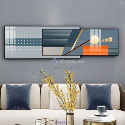 File gốc Tranh treo pha lê gương FT66453 (AI/EPS) cho in ấn