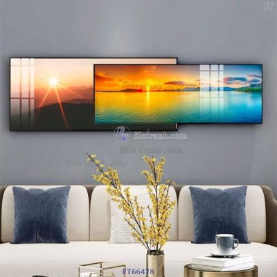 Tải file Tranh treo pha lê gương FT66478 (PSD) cho in ấn quảng cáo