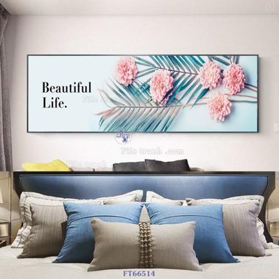 File gốc Tranh treo pha lê gương FT66514 (in tráng gương) sang trọng