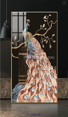 File gốc Tranh treo pha lê gương FT66548 (chuẩn màu) cho in offset