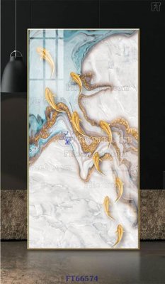 File in trần Tranh treo pha lê gương FT66574 (bản gốc) 5D