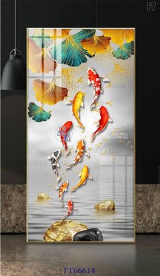 File ảnh Tranh treo pha lê gương FT66614 (gốc) dùng in Pano