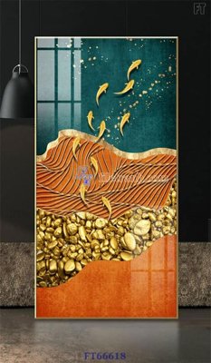 Cung cấp file tranh gốc Tranh treo pha lê gương FT66618 độc quyền