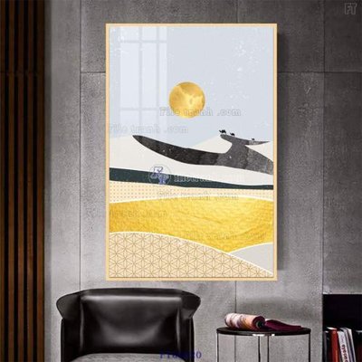 File ảnh gốc Tranh treo pha lê gương FT66620 không vỡ nét