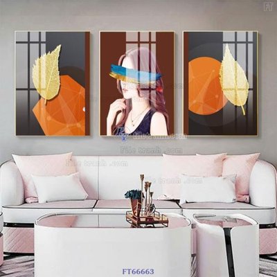 File tranh quảng cáo Tranh treo pha lê gương FT66663 (file gốc) chuyên nghiệp